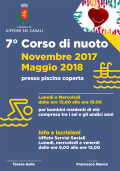 CORSO DI NUOTO NOVEMBRE 2017 - MAGGIO 2018